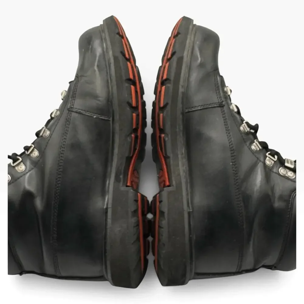 Harley-Davidson Drive D91146 Mens 12 Black Leather Motorcycle Biker Boots